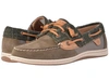 Sperry Songfish Suede Wool In Olive