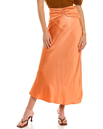 C/meo Collective Collective Contempo Midi Dress In Orange