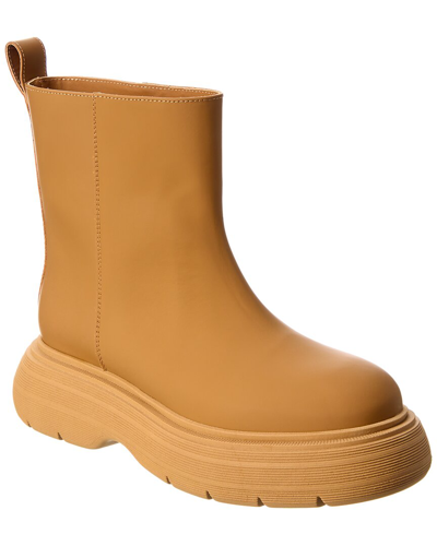 Gia Borghini X Pernille Teisbaek Leather Boot In Brown