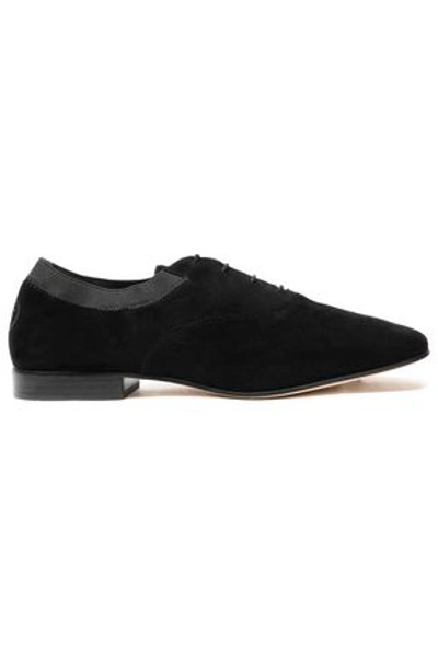 Tory Burch Woman Suede Brogues Black