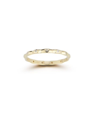 Ember Fine Jewelry 14k White Gold & Diamond Band Ring