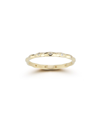 Ember Fine Jewelry 14k 0.08 Ct. Tw. Diamond Ring In Multi