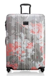 Tumi Extended Trip Expandable Wheeled 31-inch Packing Case - Grey In Grey Floral Print