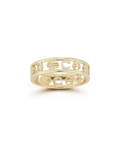 Ember Fine Jewelry 14k Gold & Diamond Charm Band Ring