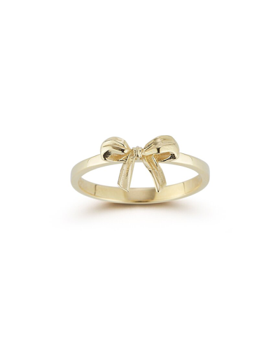 Ember Fine Jewelry 14k Gold Bow Ring In Multi