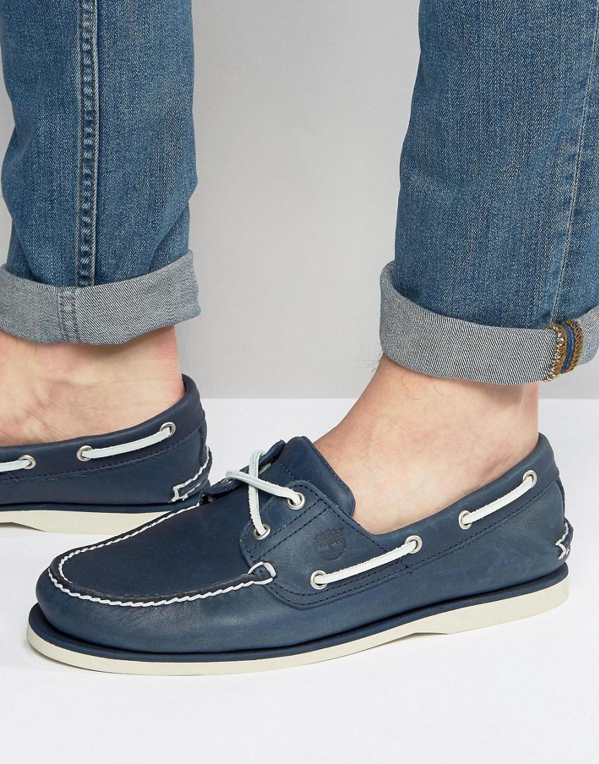 timberland boat shoes navy blue