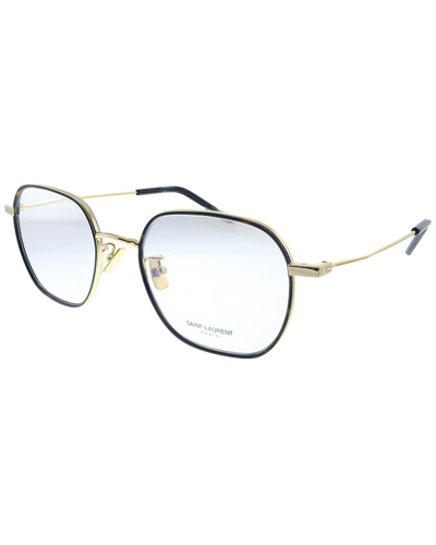 Saint Laurent Women's 52mm Optical Frames In Gold