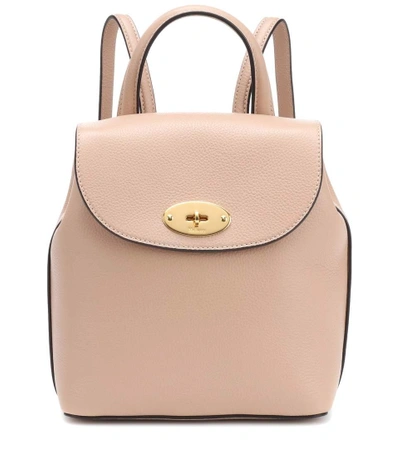 Mulberry Mini Bayswater Leather Backpack In Rosewater