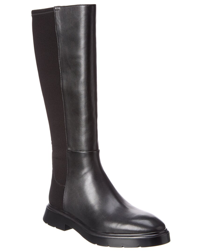 Stuart Weitzman Mckenzee Leather Knee-high Boot In Black