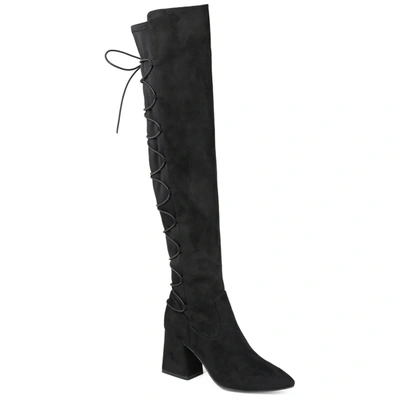 Journee Collection Collection Women's Tru Comfort Foam Extra Wide Calf Valorie Boot In Black