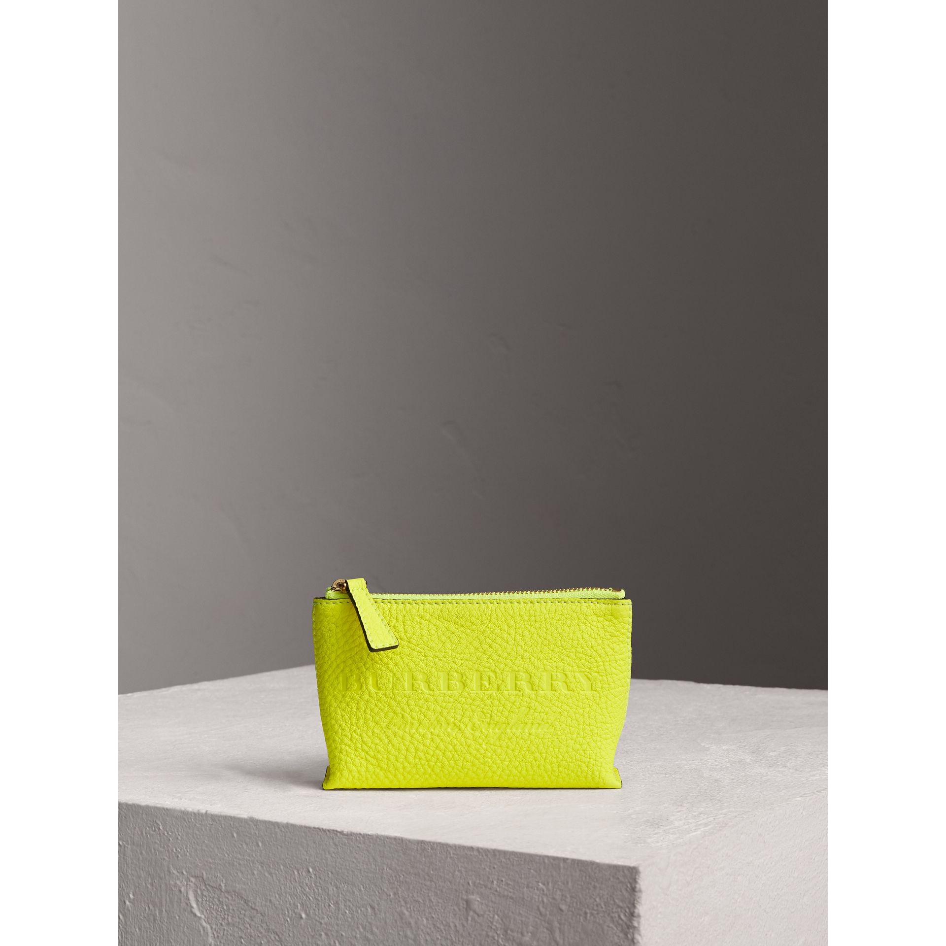 bright yellow purse