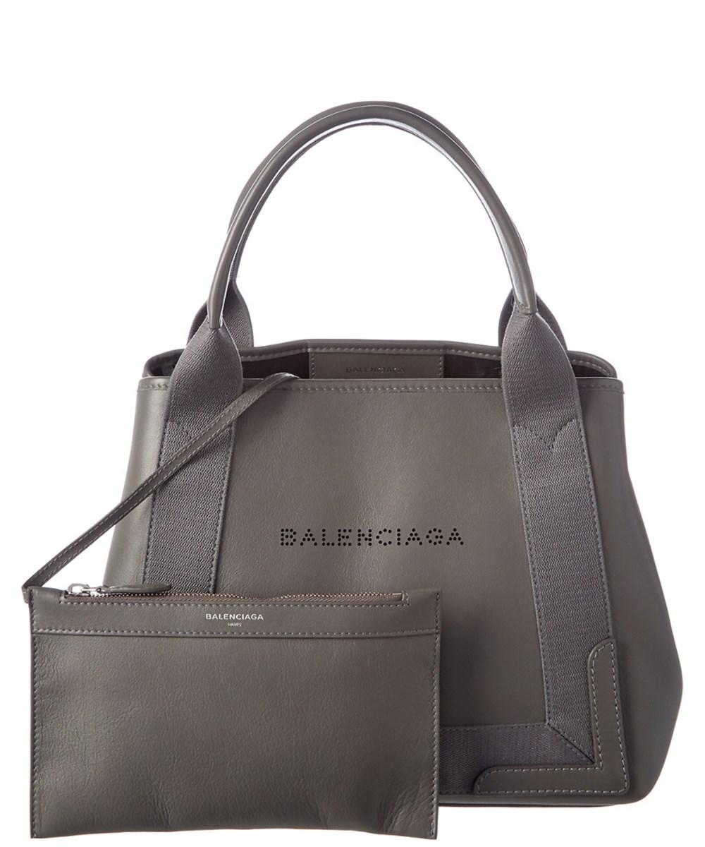 navy cabas balenciaga