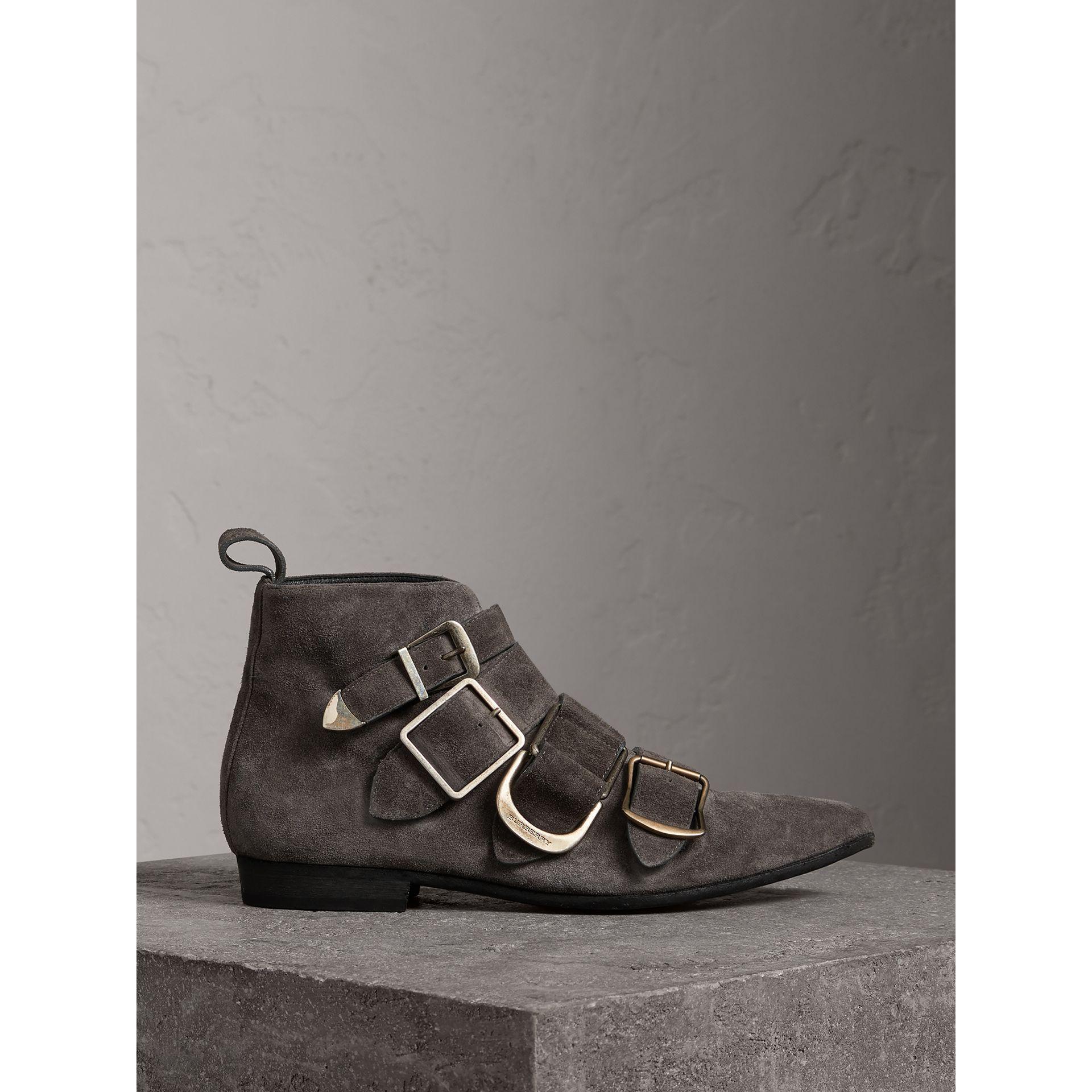 burberry buckle boots