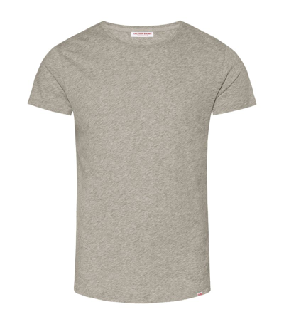 Orlebar Brown Ob-t Slim-fit Cotton-jersey T-shirt In Gray