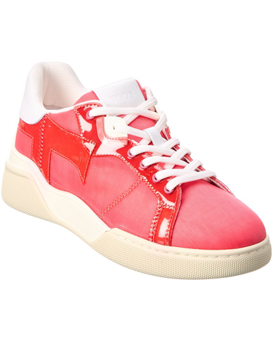 Tod's Tods High Tech Trainer In Pink