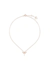 Anapsara 18kt Rose Gold Mini Dragonfly Necklace