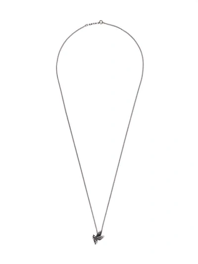 Werkstatt:münchen Bee Chain Pendant Necklace In Metallic