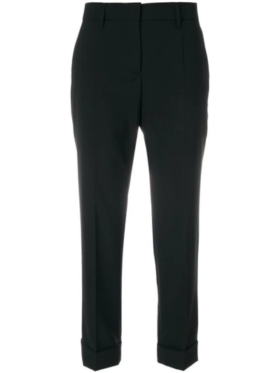 Prada Cropped Tailored Trousers