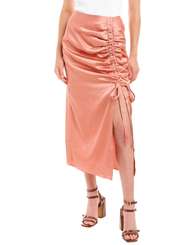 Keepsake Closer Midi Skirt In Pink