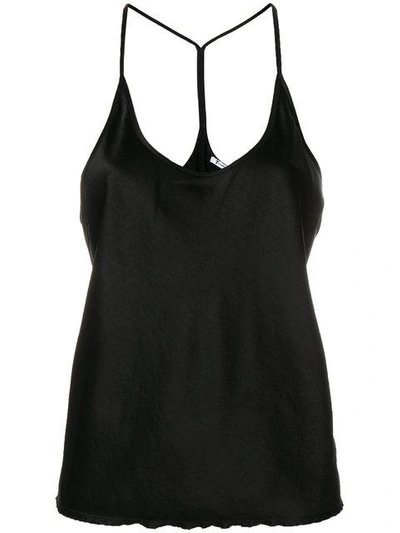 Alexander Wang T Fitted Camisole Top In Black
