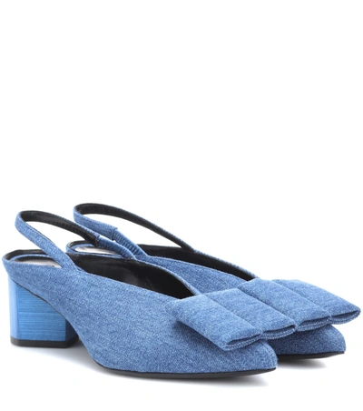 Pierre Hardy Obi Slingback Pumps In Blue