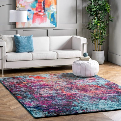 Nuloom Reva Abstract Area Rug In Multi