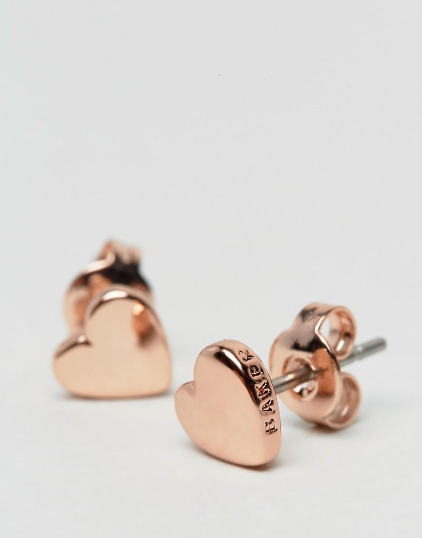 Ted Baker Harly Tiny Heart Stud Earringsgold ModeSens