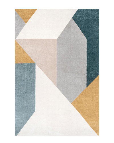 Nuloom Raegan Modern Abstract Area Rug In Grey