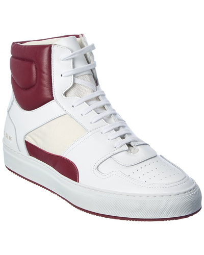 Common Projects Leather High-top Sneaker In White