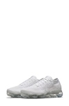 Nike Air Vapormax Flyknit Running Sneaker In White/ White