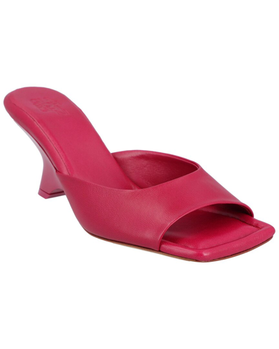 Gia Borghini Couture Leather Sandal In Pink