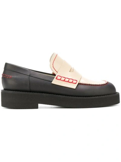 Marni Contrast Upper Loafers