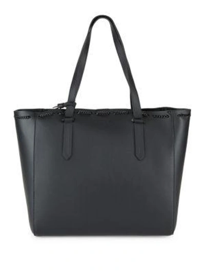 Kendall + Kylie Izzy Chain Tote In Black