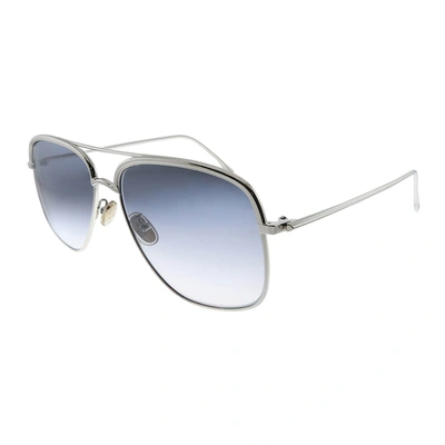 Victoria Beckham Vb 200s 040 57mm Womens Square Sunglasses In Blue