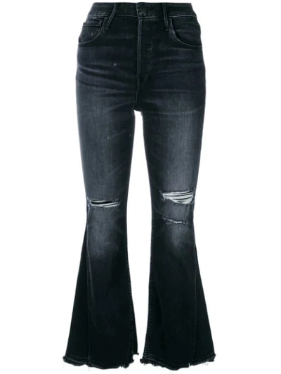 3x1 W3 Higher Ground Gusset Crop Jeans In Black
