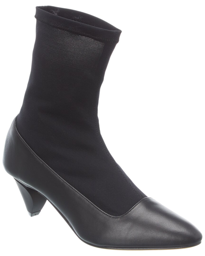 Gray Matters Annastar Leather & Mesh Boot In Black