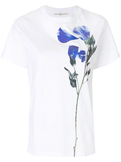 Golden Goose Printed Cotton-jersey T-shirt In White