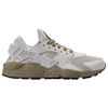 Nike Men's Air Huarache Run Running Sneakers From Finish Line In White/yellow