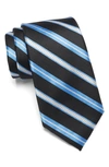 Nordstrom Rack Solow Stripe Silk Tie In Black