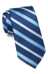 Nordstrom Rack Solow Stripe Silk Tie In Blue