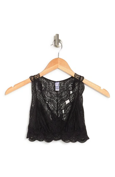 Wishlist Pretty Lace Bralette In Black