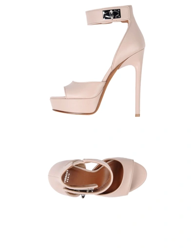 Givenchy Sandals In Light Pink