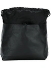 Marni Leather Panel Drawstring Backpack