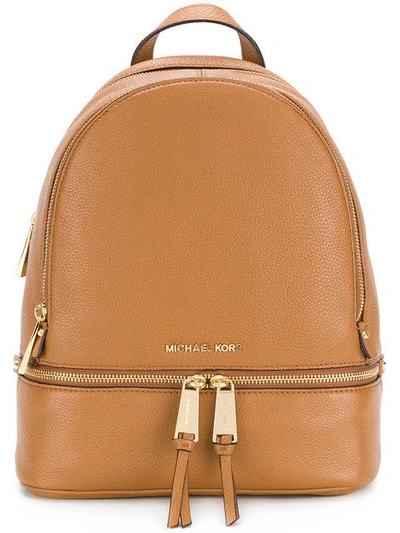 Michael Michael Kors Rhea Large Backpack In Brown