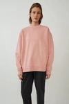 Acne Studios Voluminous Sweatshirt Pink Melange