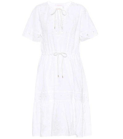 See By Chloé Cotton Dress In White