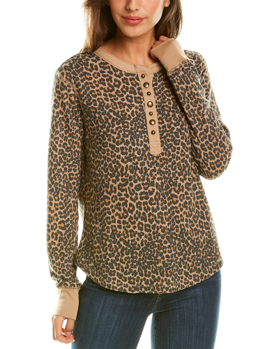 Beachlunchlounge Tonia Thermal Top In Brown