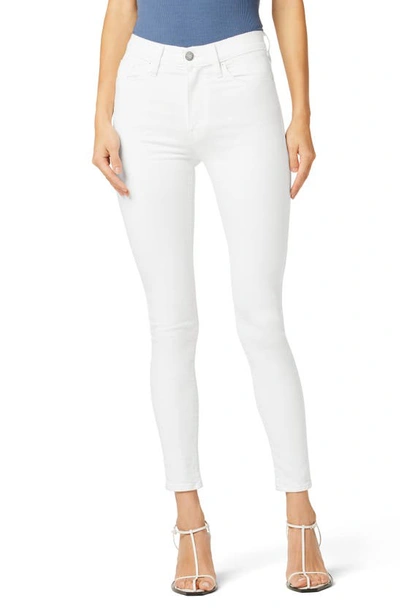 Hudson Jeans Barbara White High-waist Super Skinny Jean