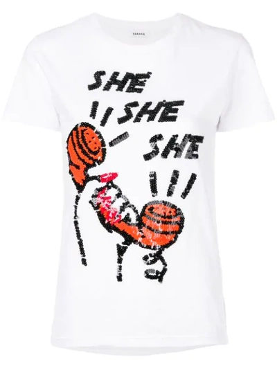 P.a.r.o.s.h She T-shirt In White