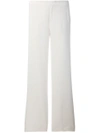 P.a.r.o.s.h . Wide Leg Trousers - White
